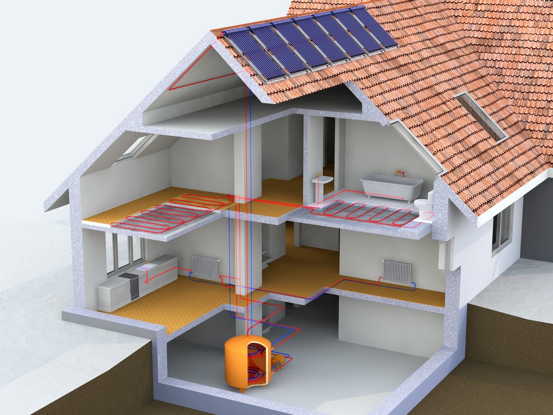 Zoom sur la climatisation à gaz (ou pompe à chaleur réversible). — free download