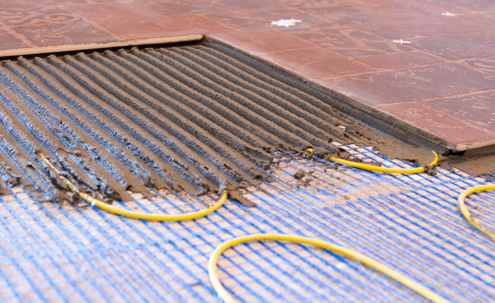 carrelage plancher chauffant